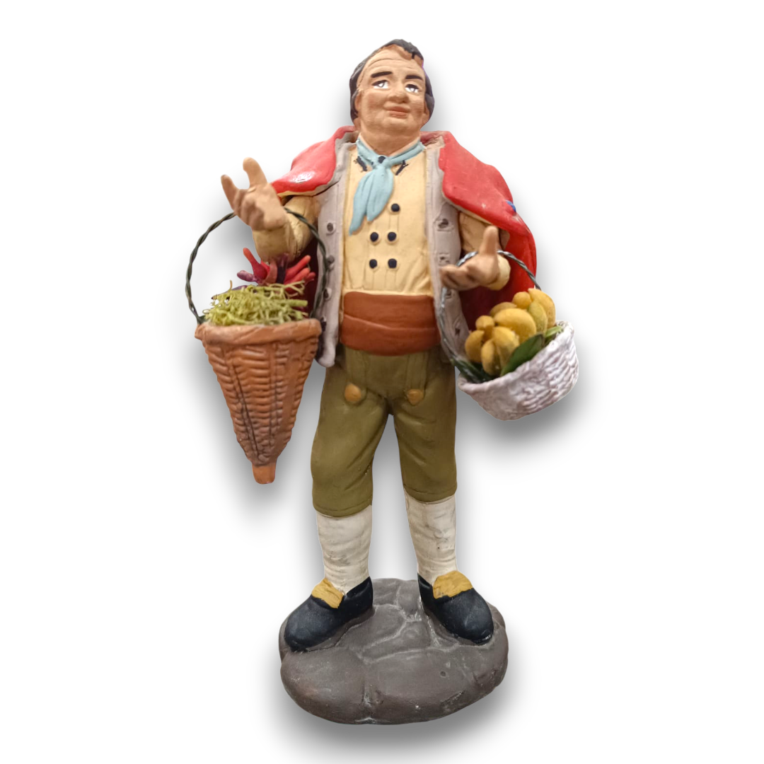 Pastore in Terracotta 16 cm