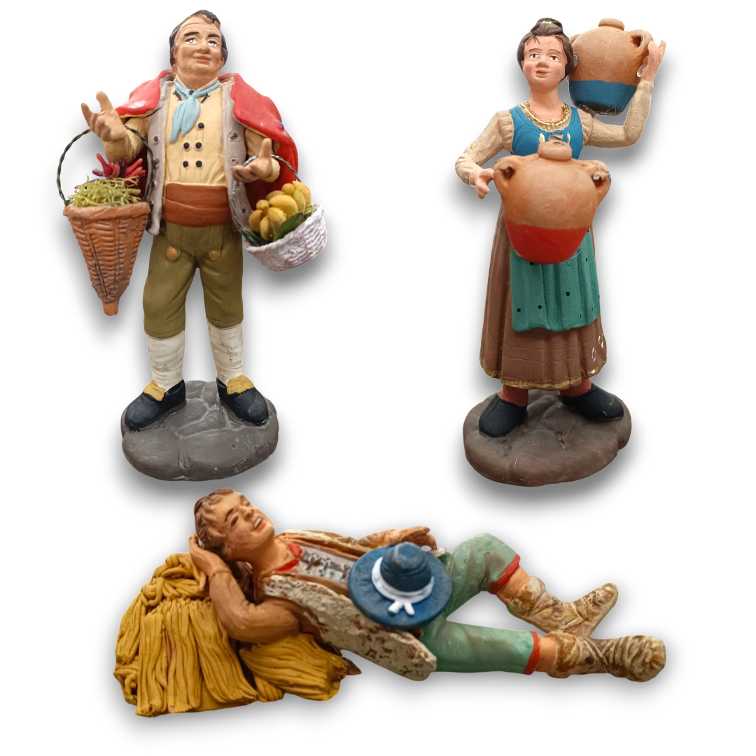 Pastore in Terracotta 16 cm