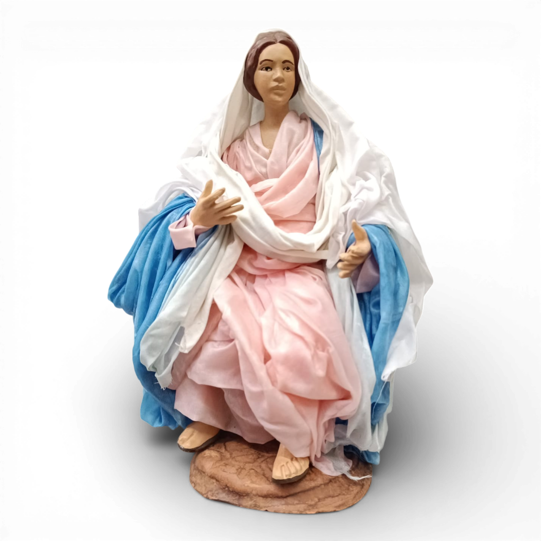 Natività Terracotta Vestita 20 cm
