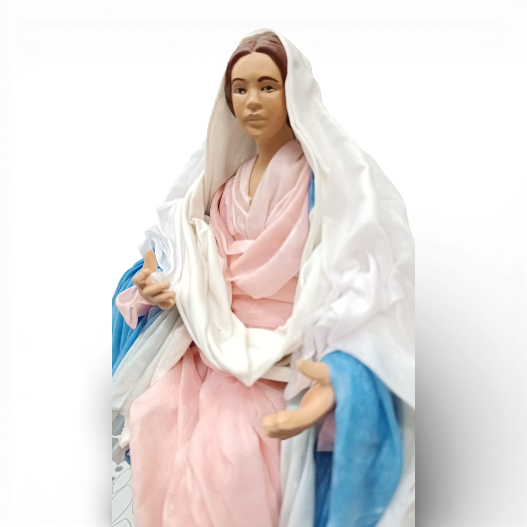 Natività Terracotta Vestita 20 cm