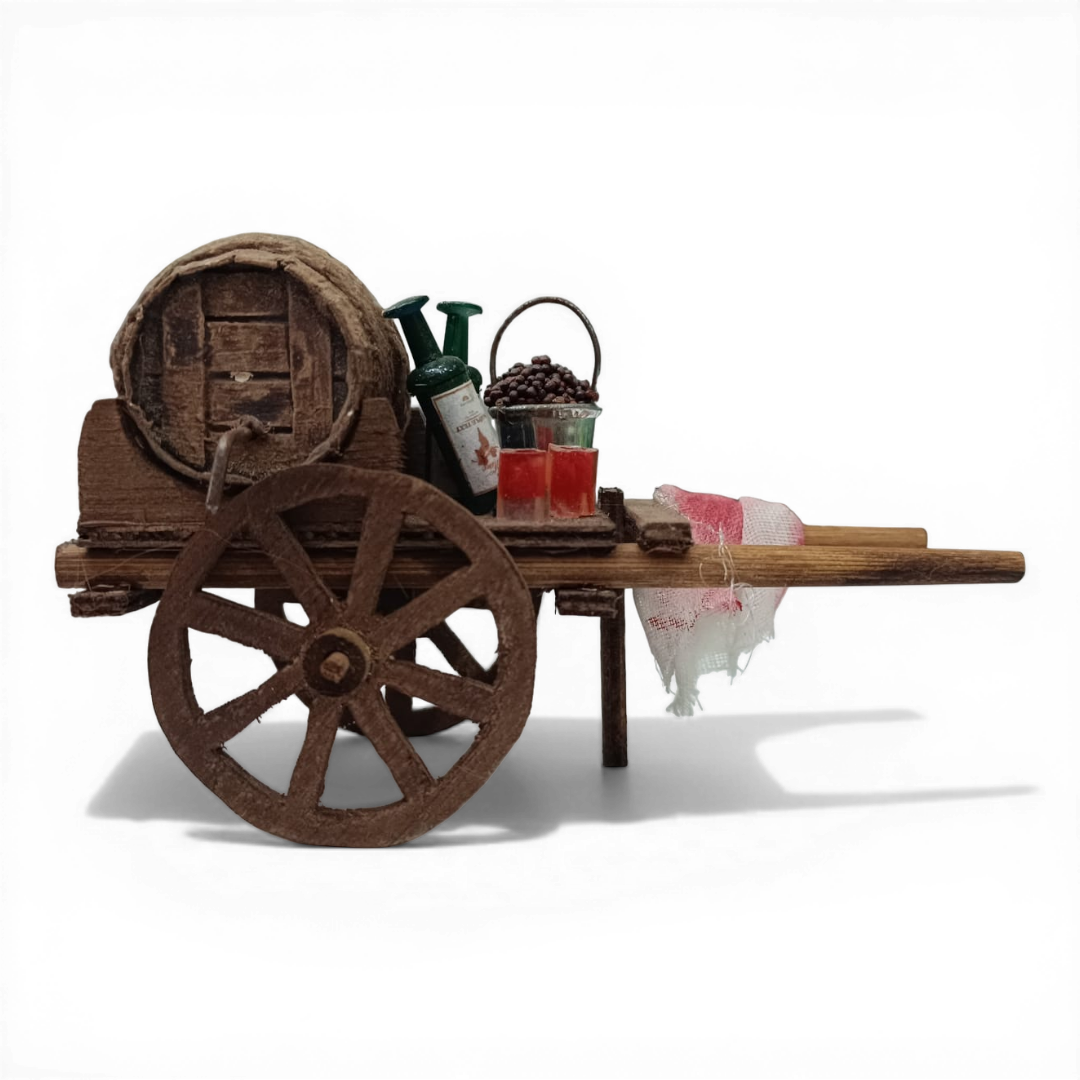 Carretto Vinaio in legno