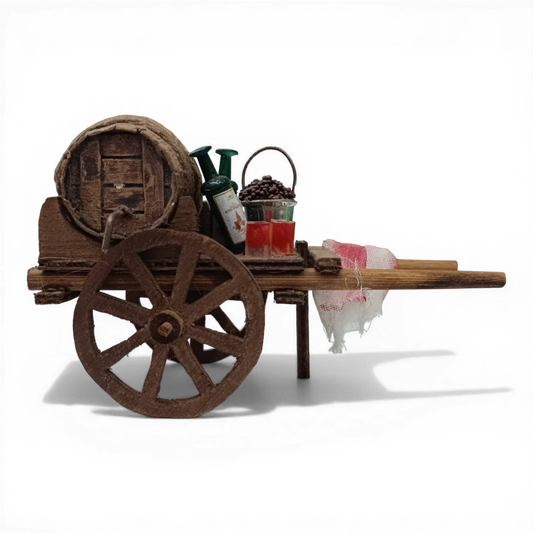 Carretto Vinaio in legno