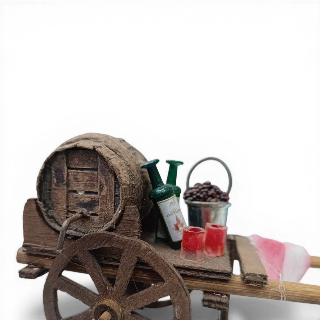 Carretto Vinaio in legno