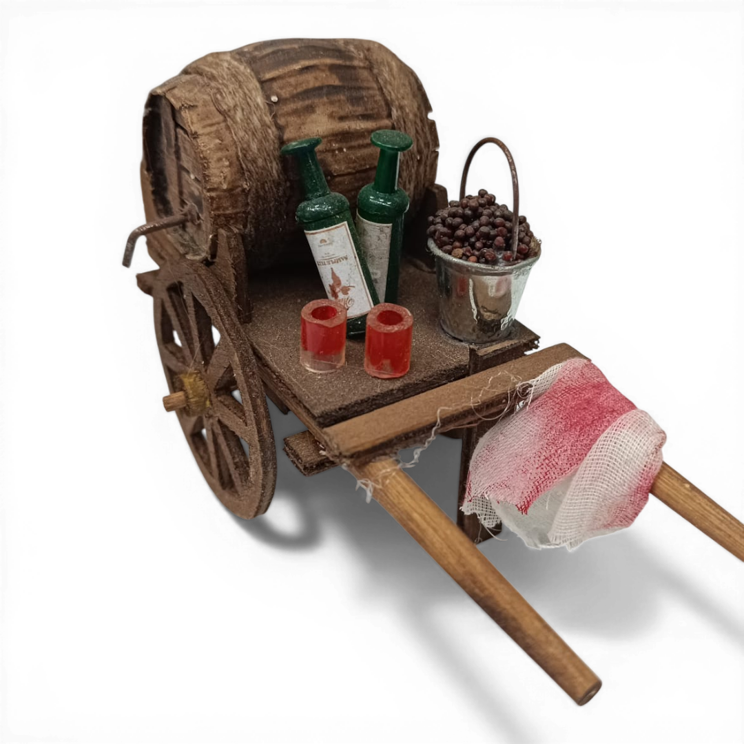 Carretto Vinaio in legno