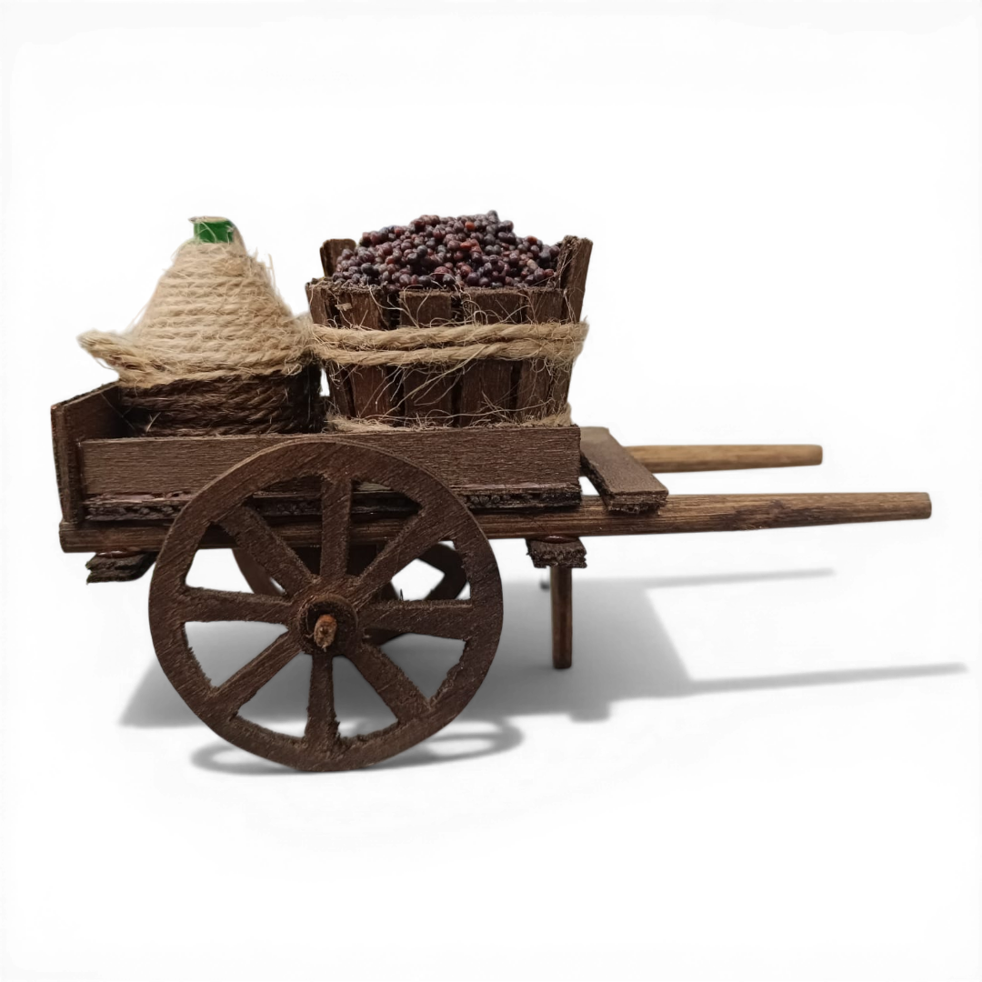 Carretto Vendemmia in legno