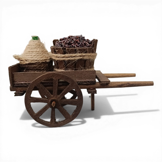 Carretto Vendemmia in legno