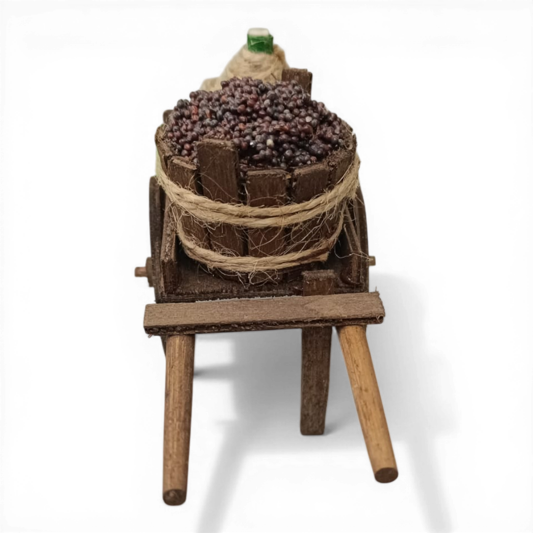 Carretto Vendemmia in legno