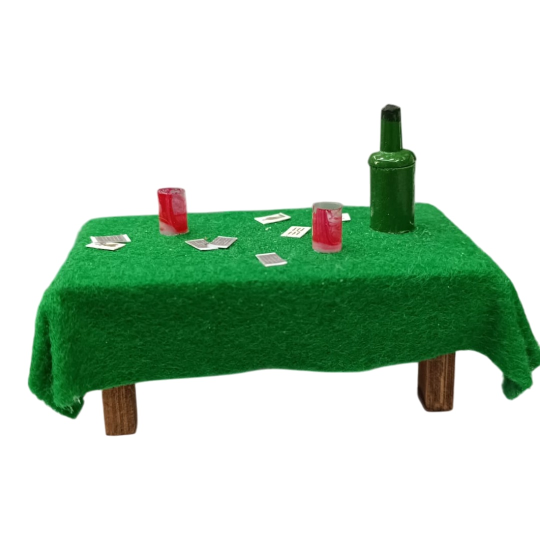 Tavolo da Gioco Carte in legno