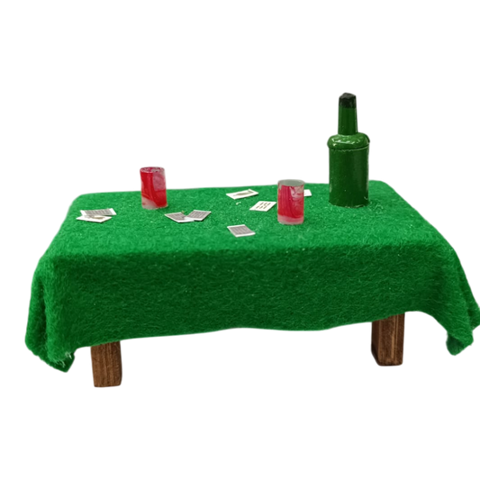 Tavolo da Gioco Carte in legno