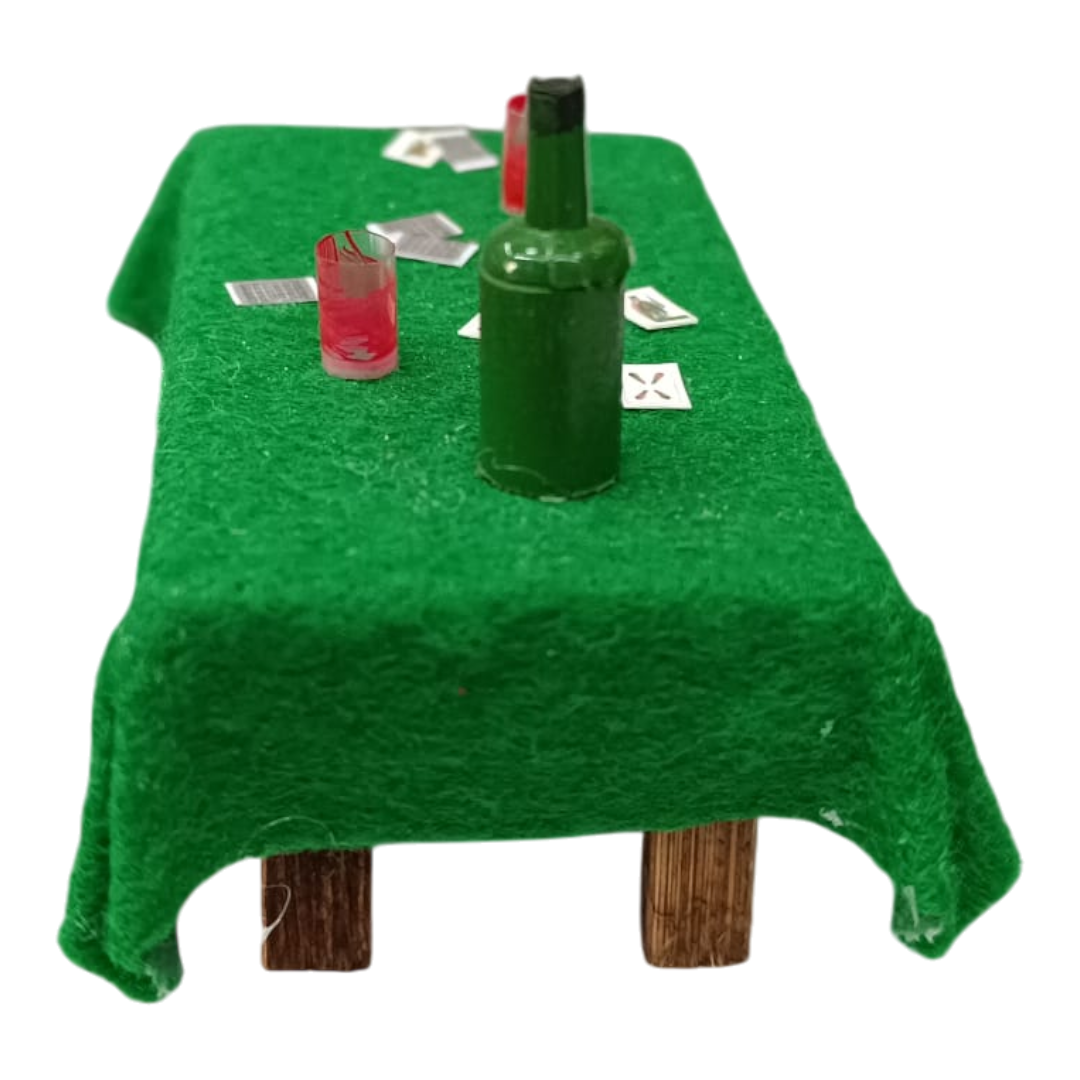 Tavolo da Gioco Carte in legno