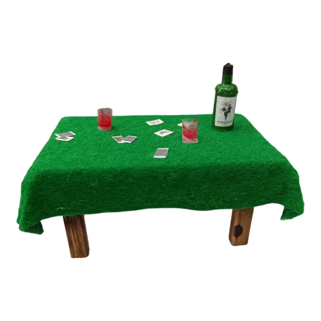 Tavolo da Gioco Carte in legno