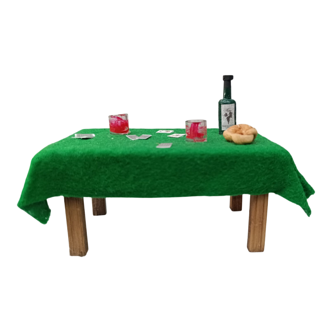 Tavolo da Gioco Carte in legno