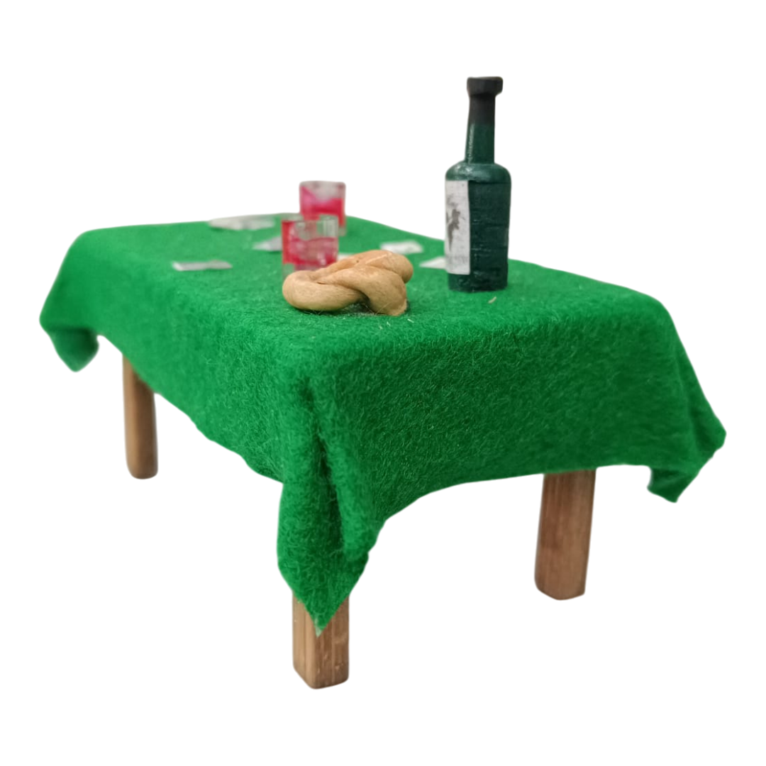 Tavolo da Gioco Carte in legno