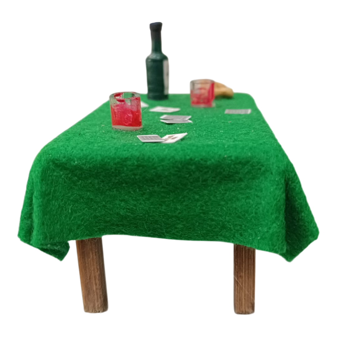 Tavolo da Gioco Carte in legno