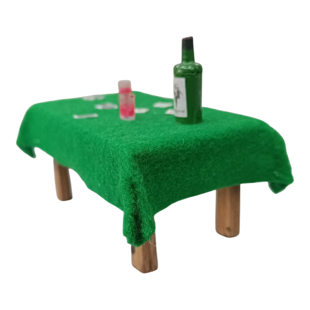 Tavolo da Gioco Carte in legno