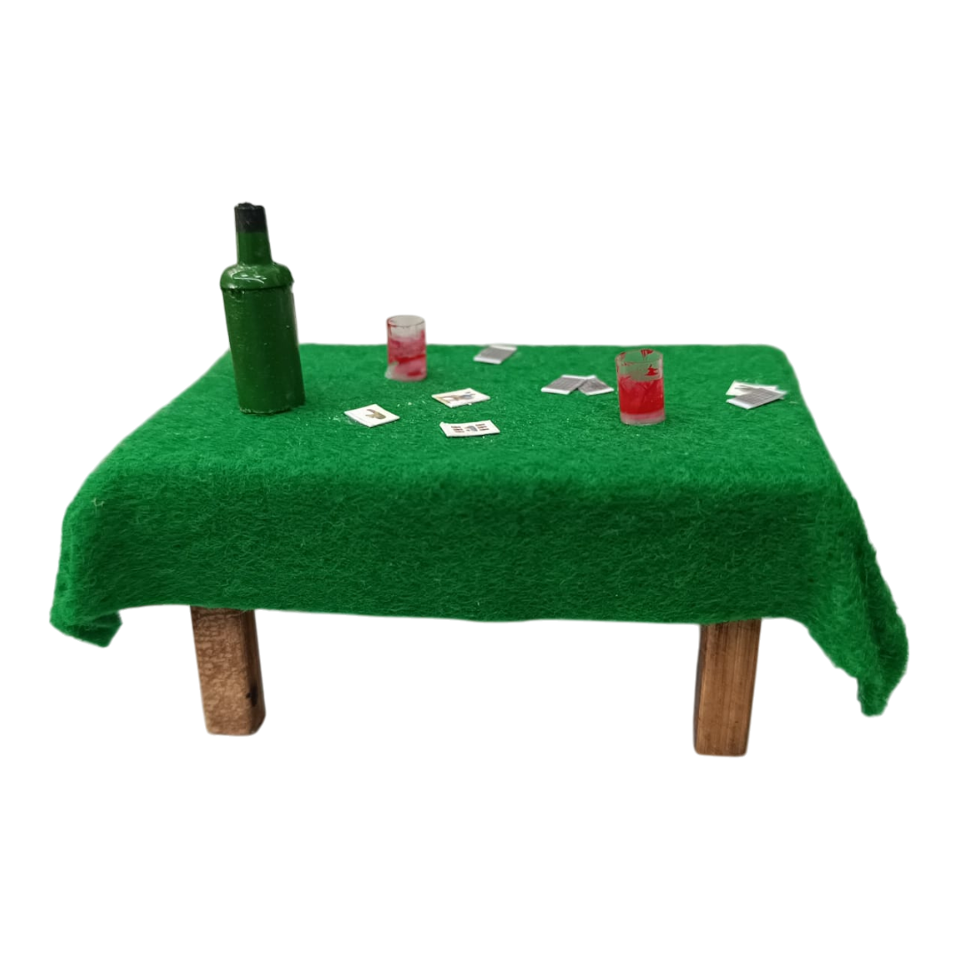 Tavolo da Gioco Carte in legno
