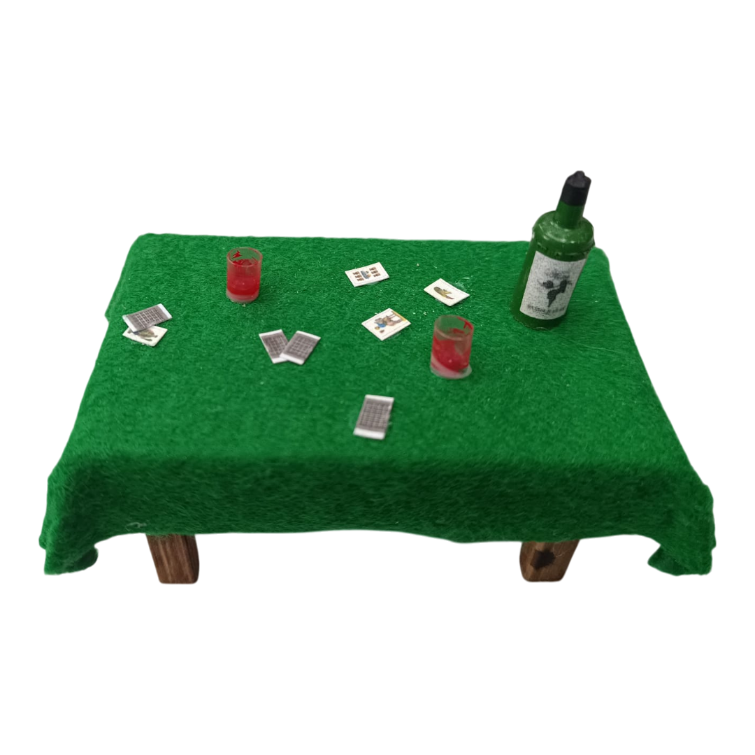 Tavolo da Gioco Carte in legno