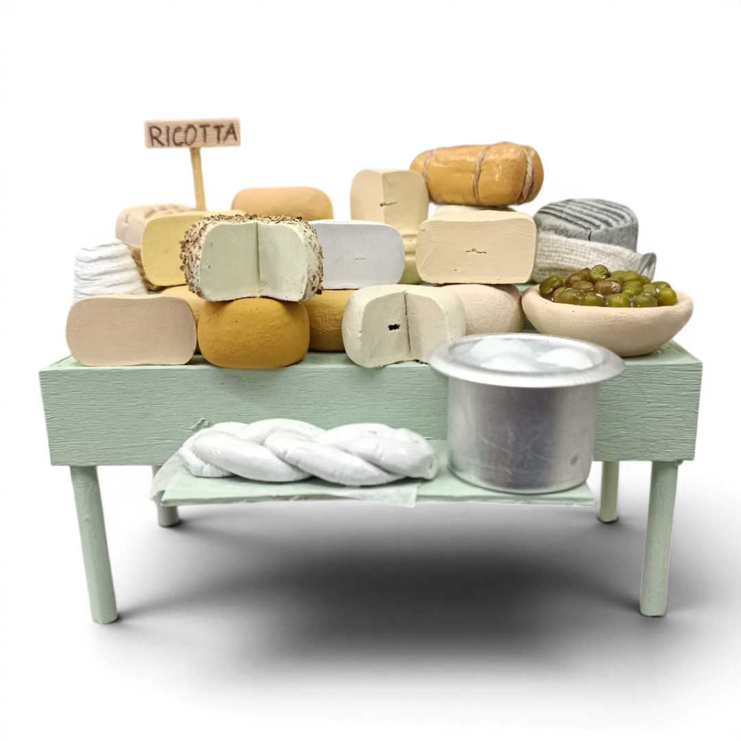 Bancone Vendita Formaggi e Mozzarella in legno