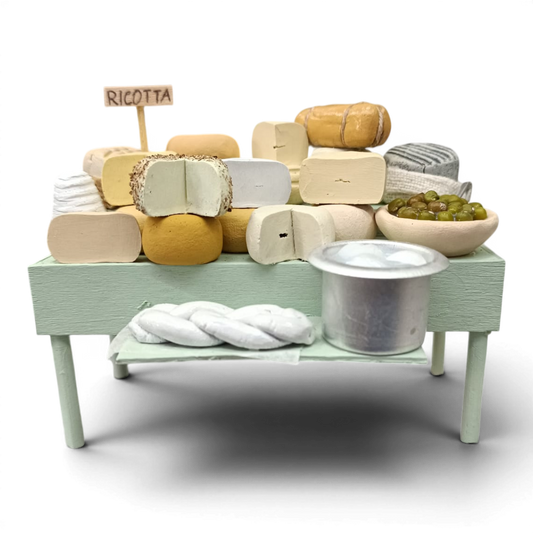 Bancone Vendita Formaggi e Mozzarella in legno