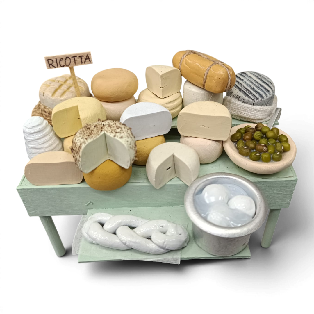 Bancone Vendita Formaggi e Mozzarella in legno
