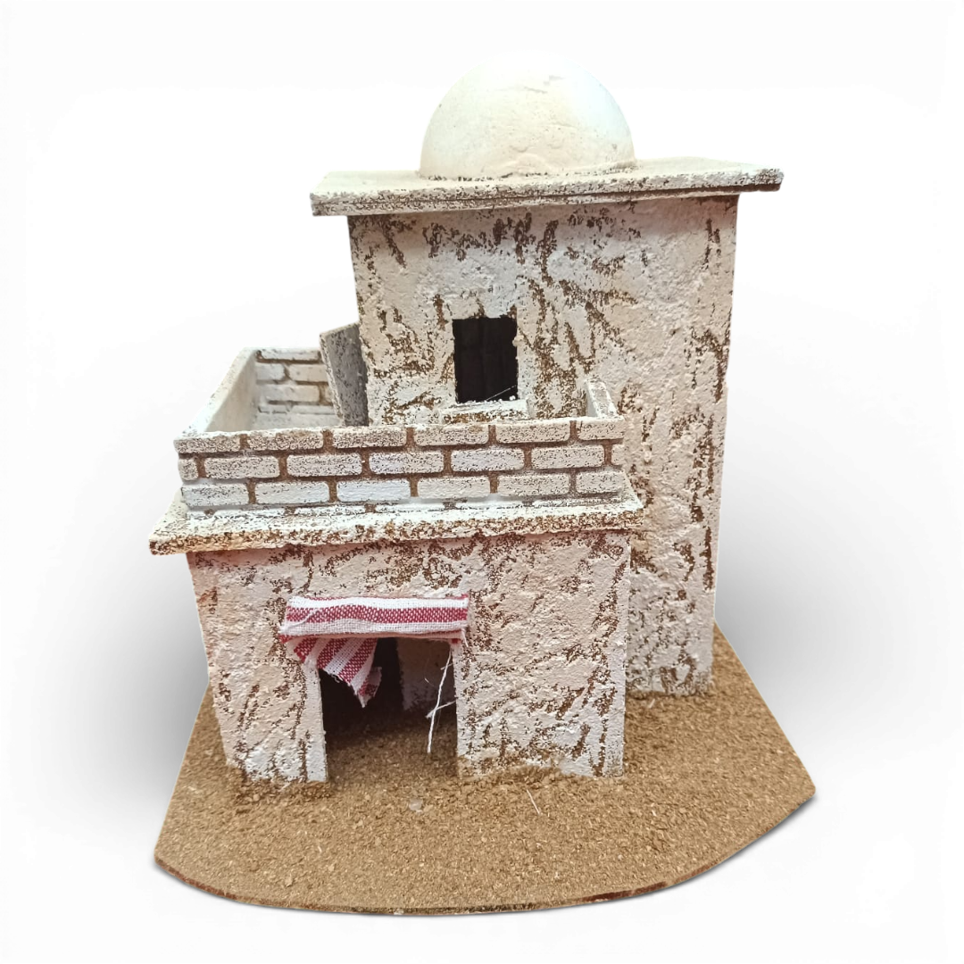 Casa Minareto Arabo in Sughero pastore 4 cm