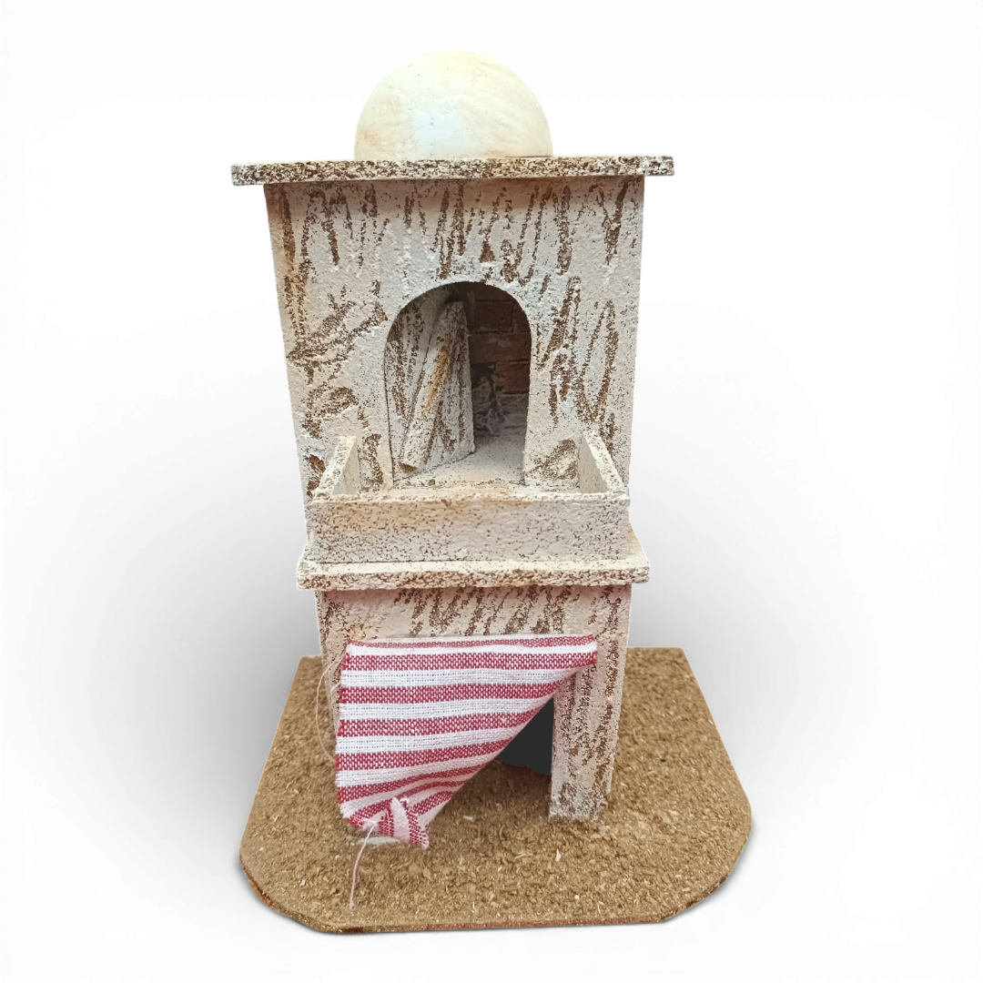 Casa Minareto Arabo in Sughero pastore 4 cm