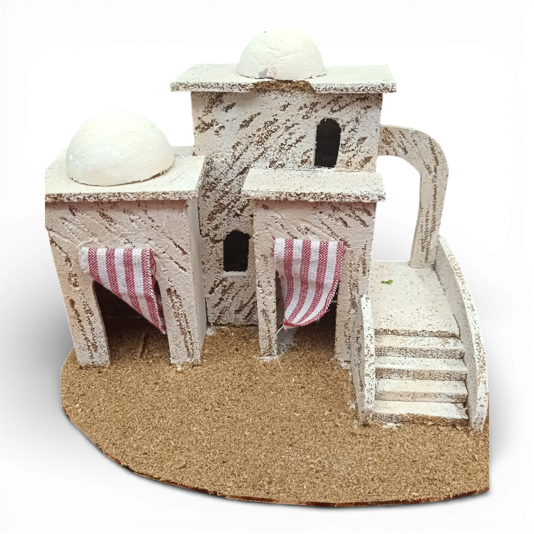 Casa Minareto Arabo in Sughero pastore 4 cm