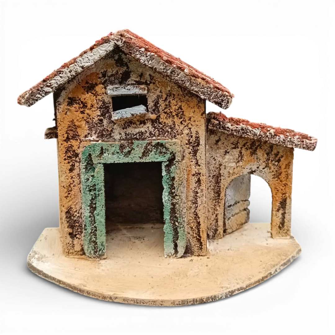 Casetta in Sughero per presepe