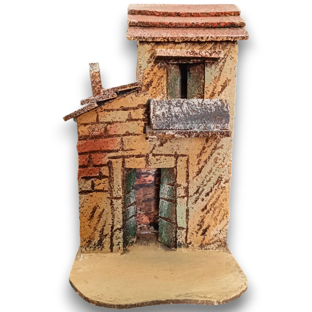 Casetta in Sughero per presepe