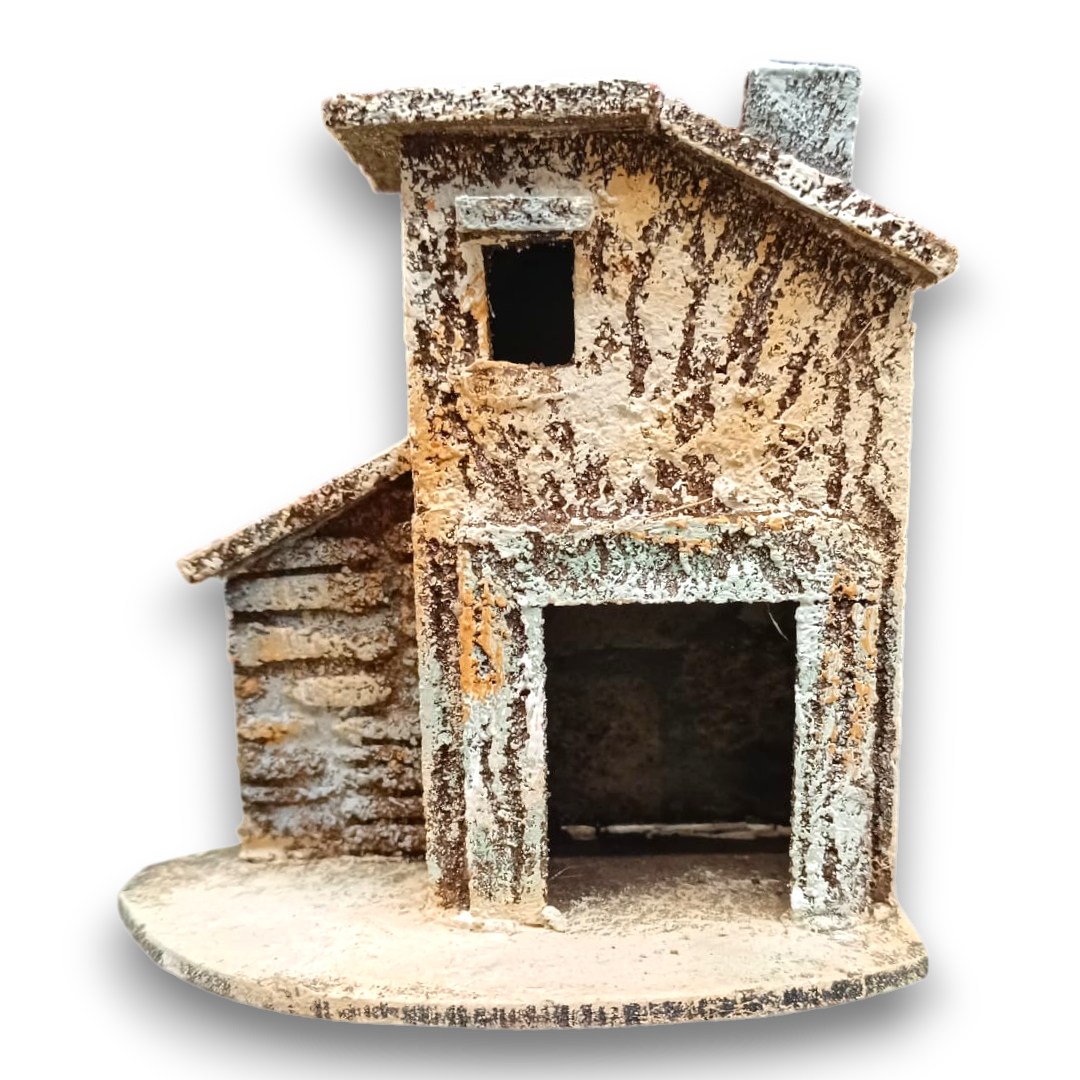 Casetta in Sughero per presepe