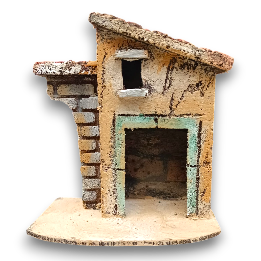 Casetta in Sughero per presepe