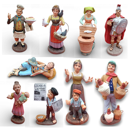 Pastore in Terracotta 12 cm