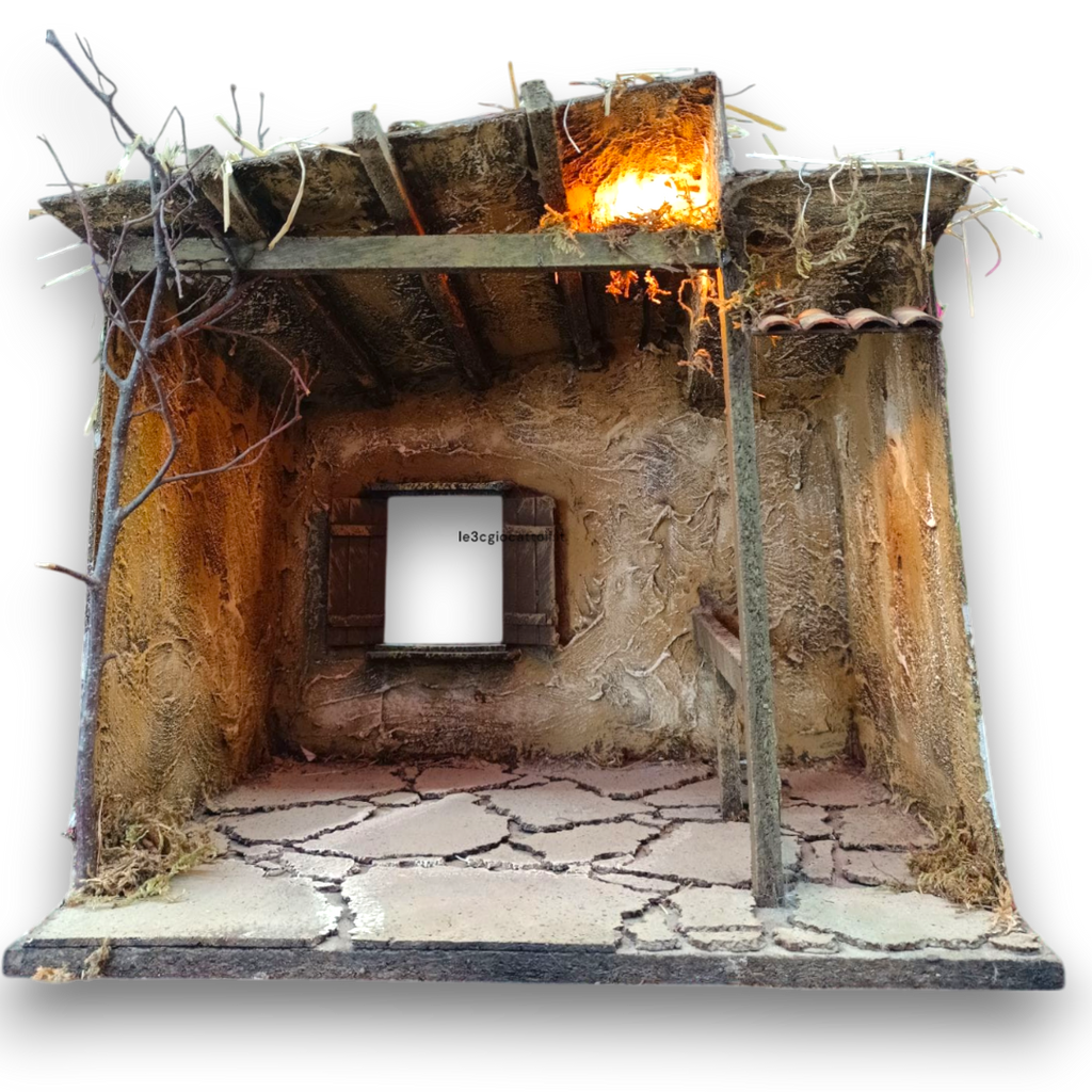 Capanna Legno 40x30x45