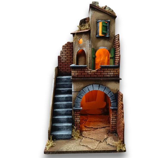 Casa con grotta 25x26x54