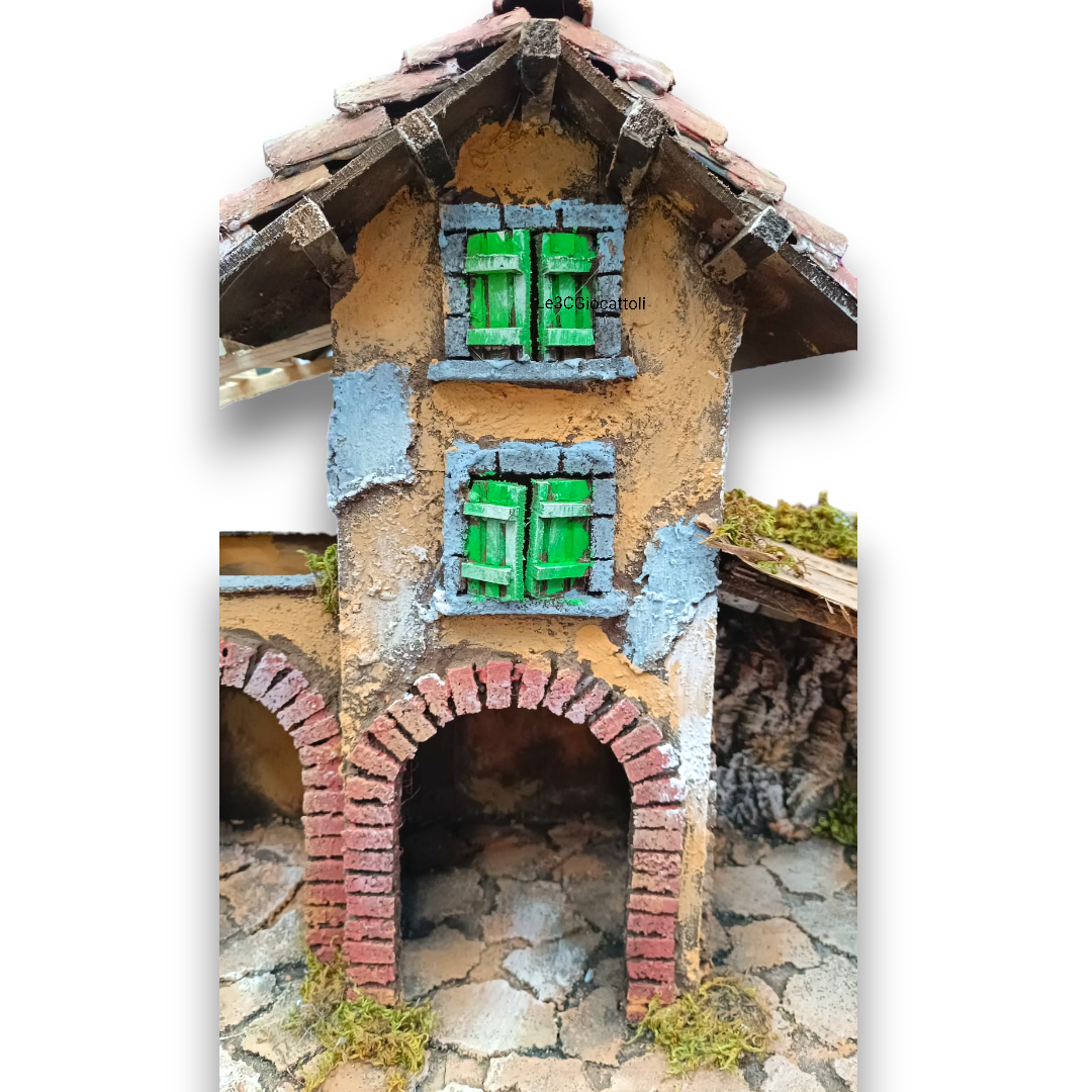 Presepe edificio 3 arcate
