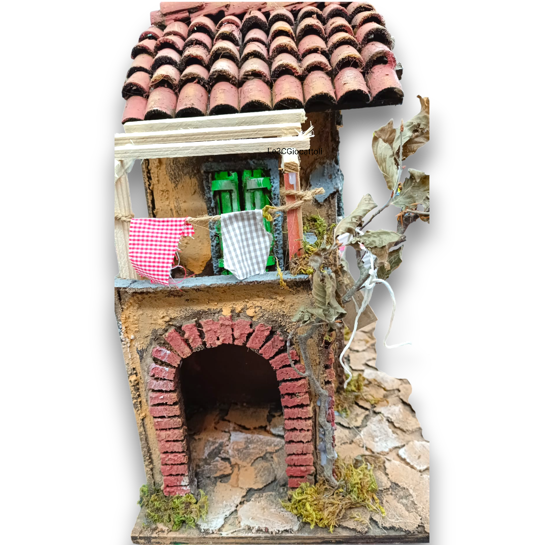 Presepe edificio 3 arcate